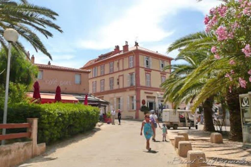 Ile De Porquerolles : T3 Climatise Vue Mer Экстерьер фото
